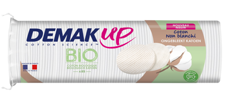 Demak'Up BIO: ungebleichte Bio-Baumwolle