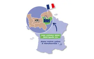 Nos cotons Demak'Up sont fabriqués en Normandie