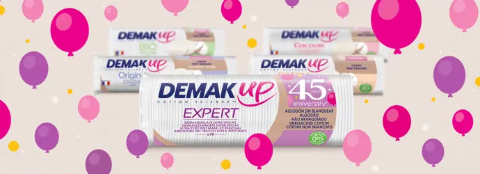 Demak'Up viert haar 45ste verjaardag